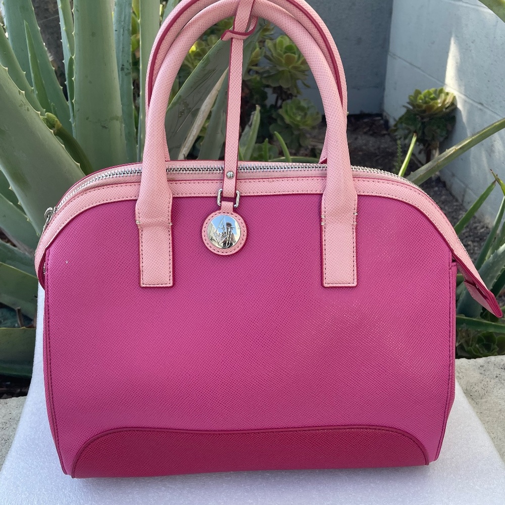 Barbie color Magenta Armani jeans bag